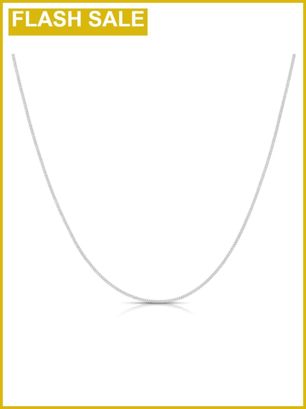 925 Sterling Silver Cuban Link Chain Necklace Dainty Thin Layering